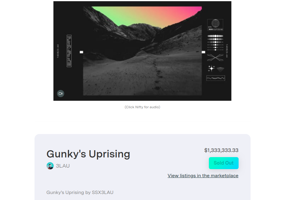 Gunky's Uprising NFT