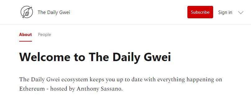 The Daily Gwei