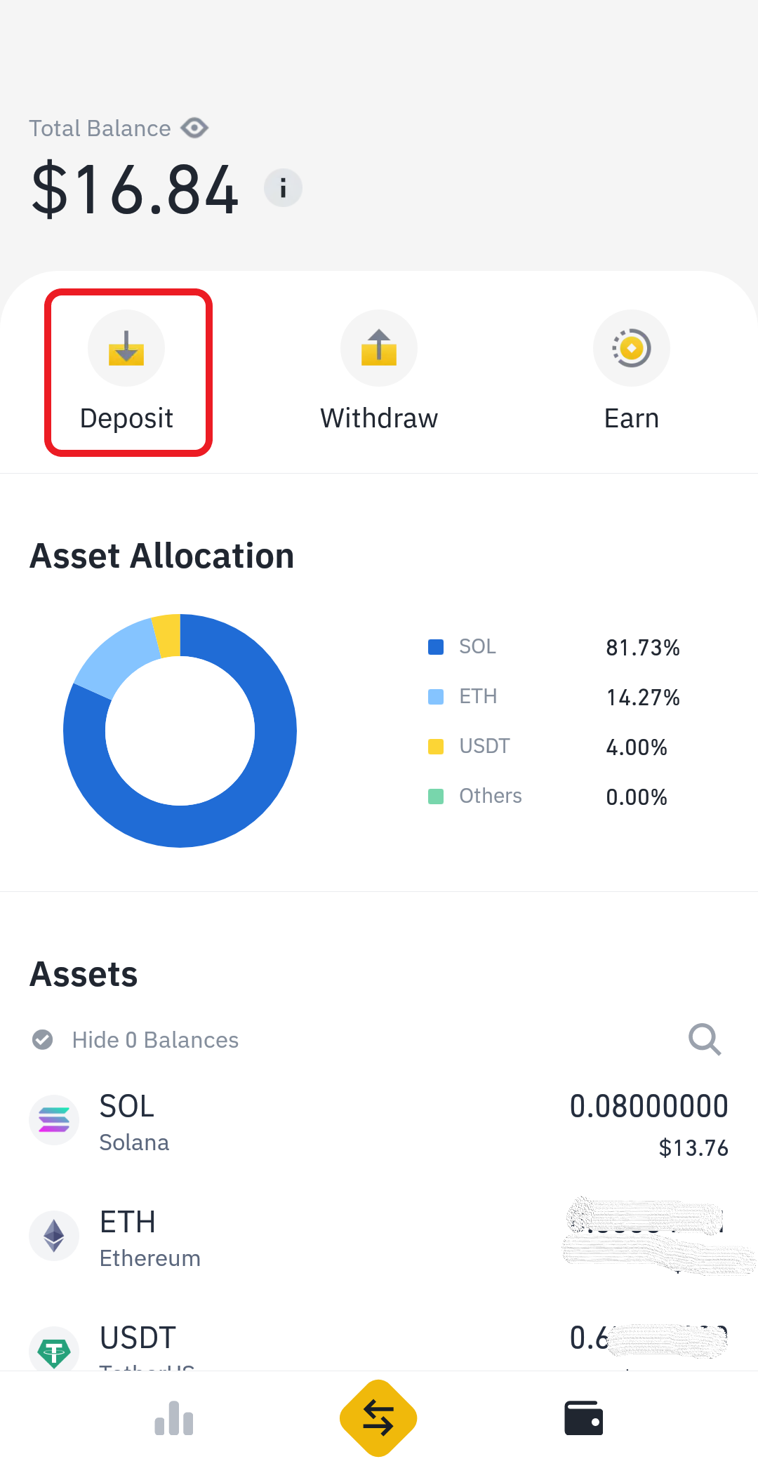 binance sol