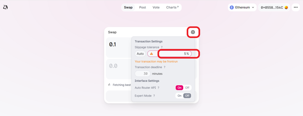 Buy SAITAMA on Uniswap via MetaMask