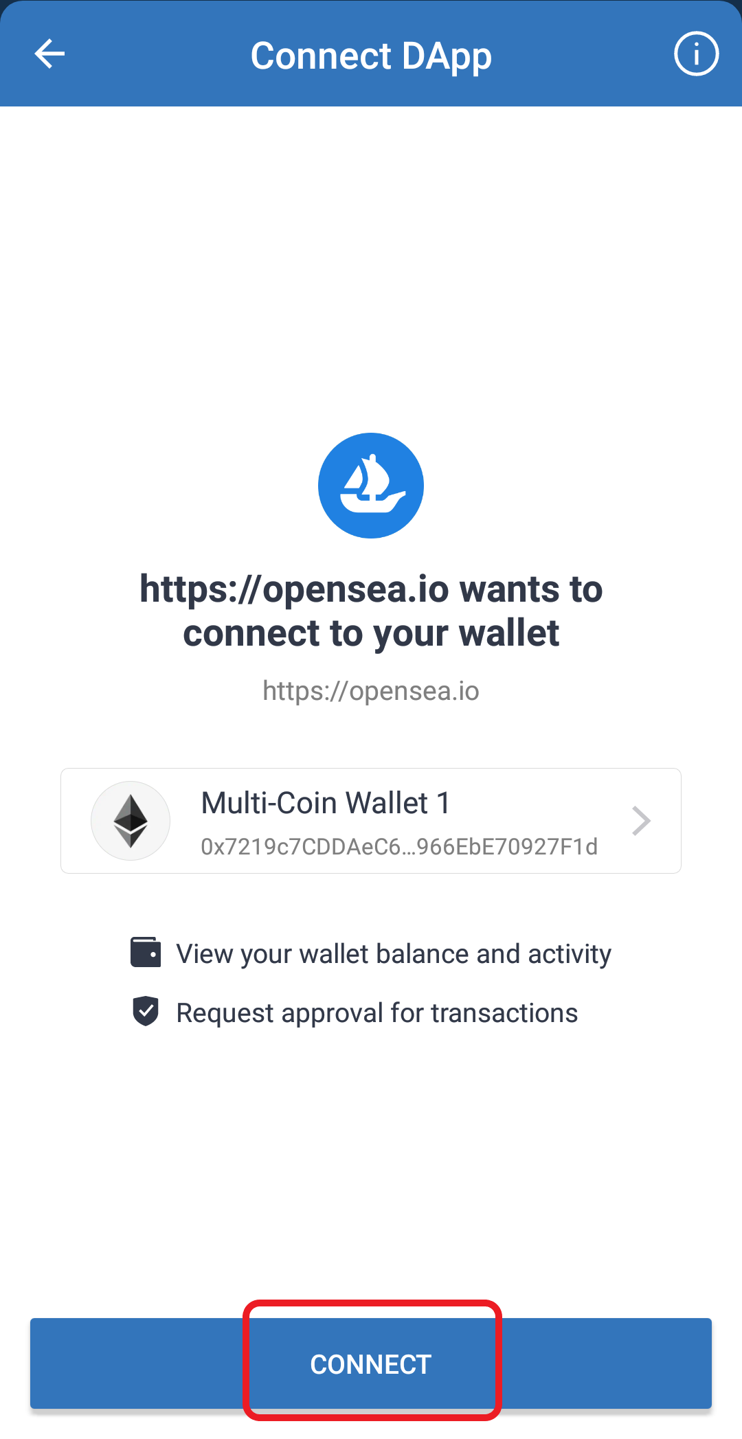 opensea trust wallet