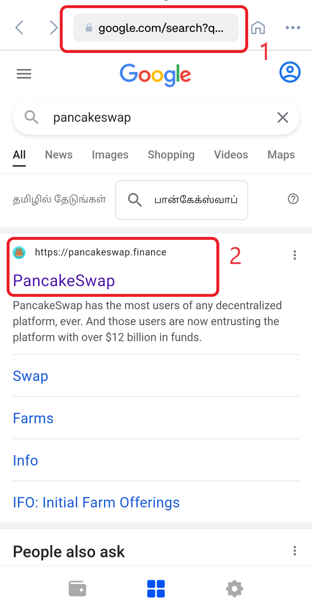 connect coinbase wallet to pancakeswap