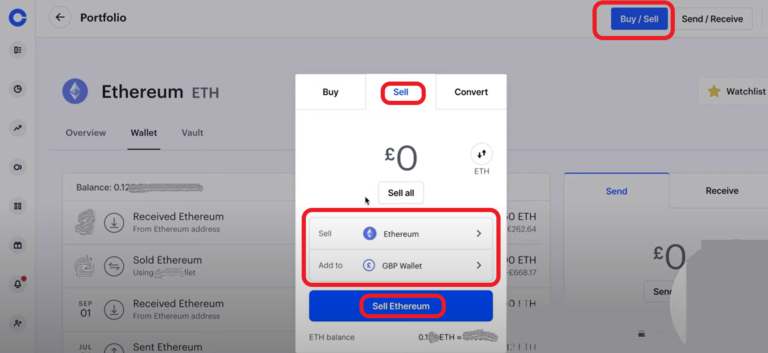 coinbase cash out time