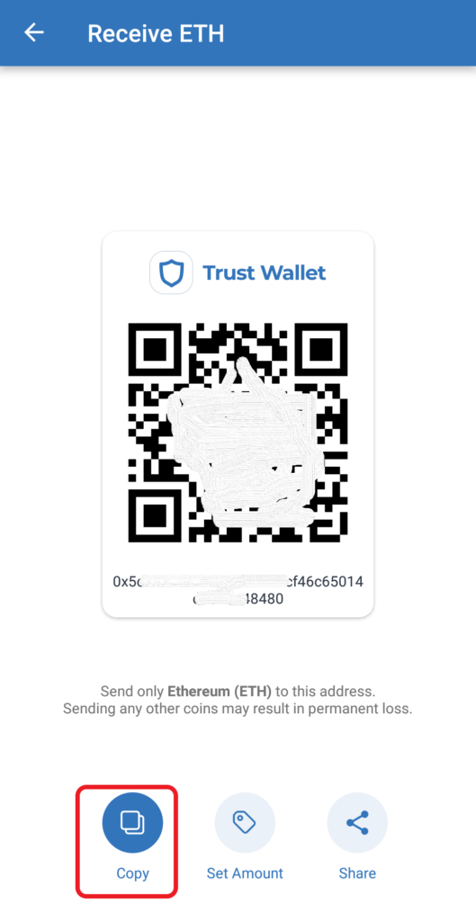 Send/ Transfer Crypto from Coinbase to Trust Wallet