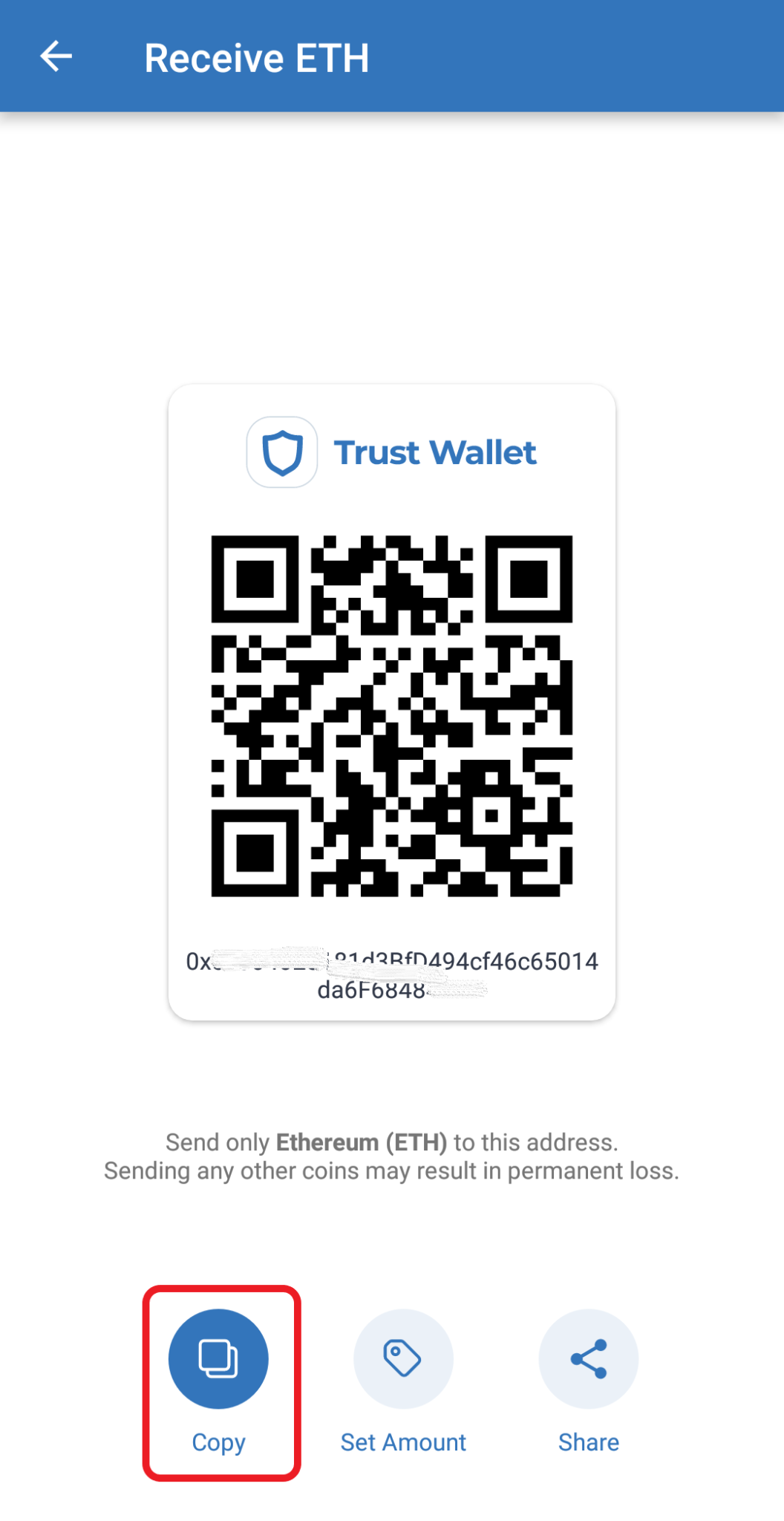 how to transfer ethereum from trust wallet to crypto.com