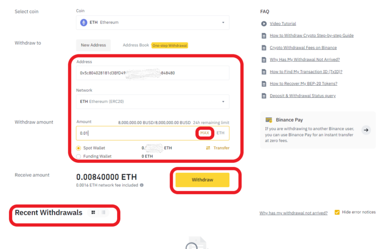 how long does it take to send eth from myethereumwallet to binance