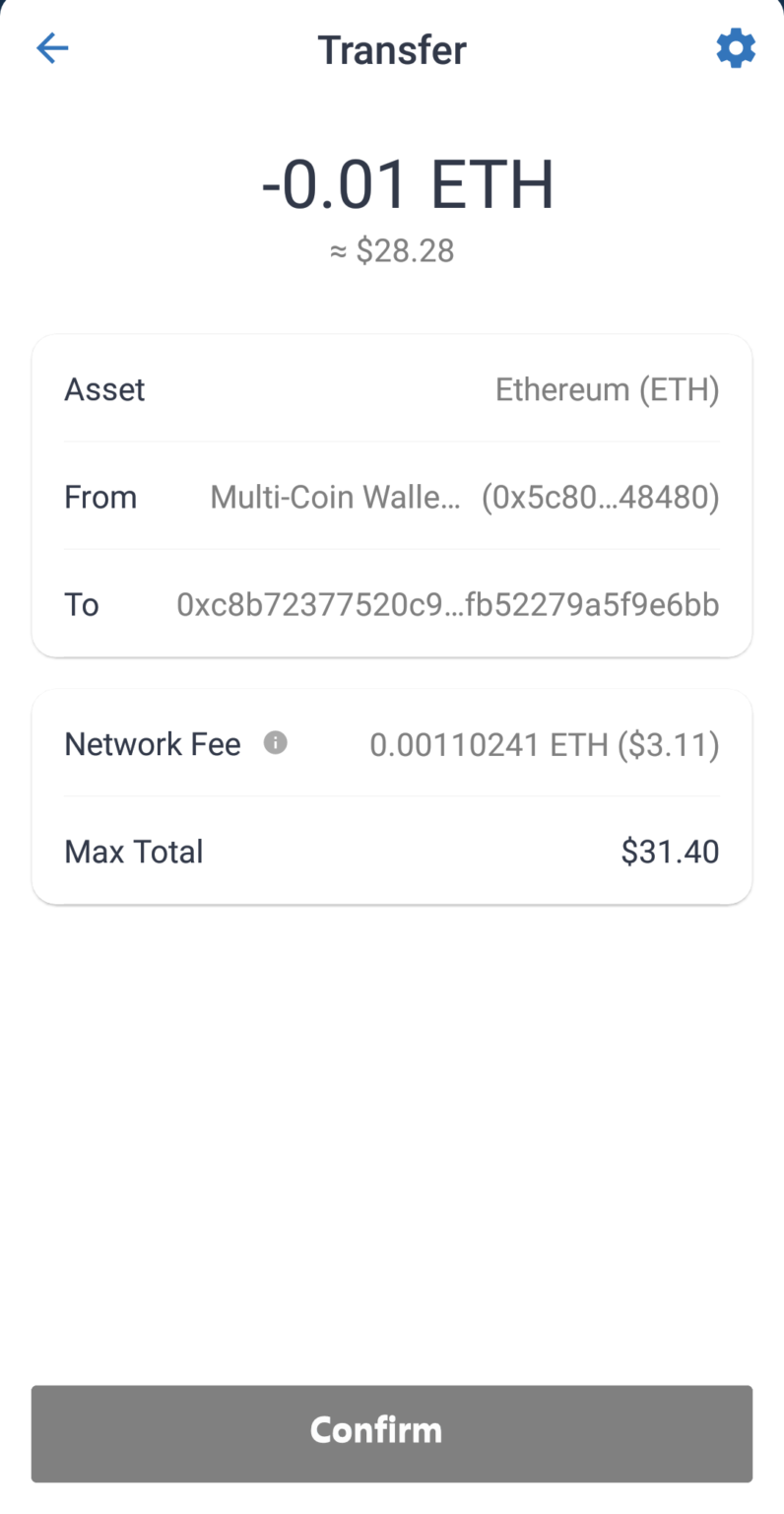 how to transfer eth from trust wallet to crypto.com