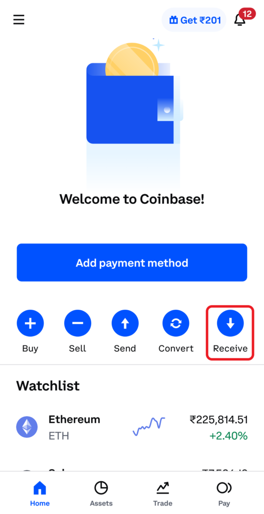 Transfer DAI from Metamask to Coinbase