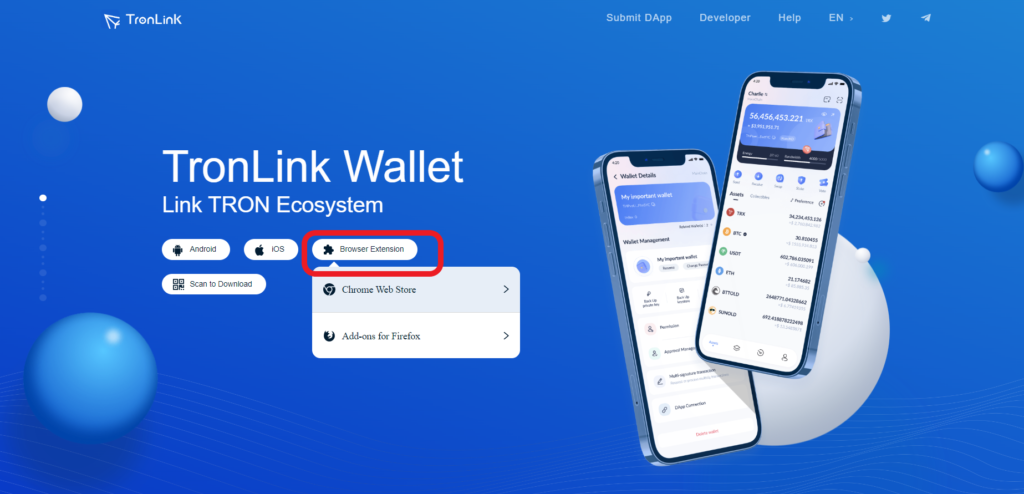 Create and Use TronLink Wallet