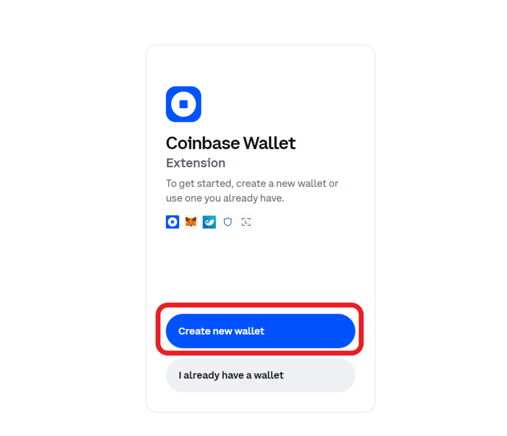 create a coinbase wallet