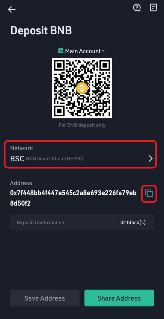 can you transfer bnb from kucoin to trust wallet