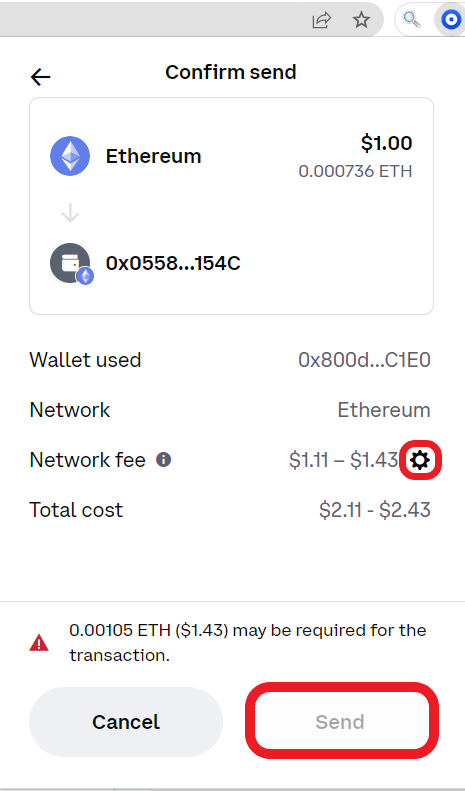 eth transfer