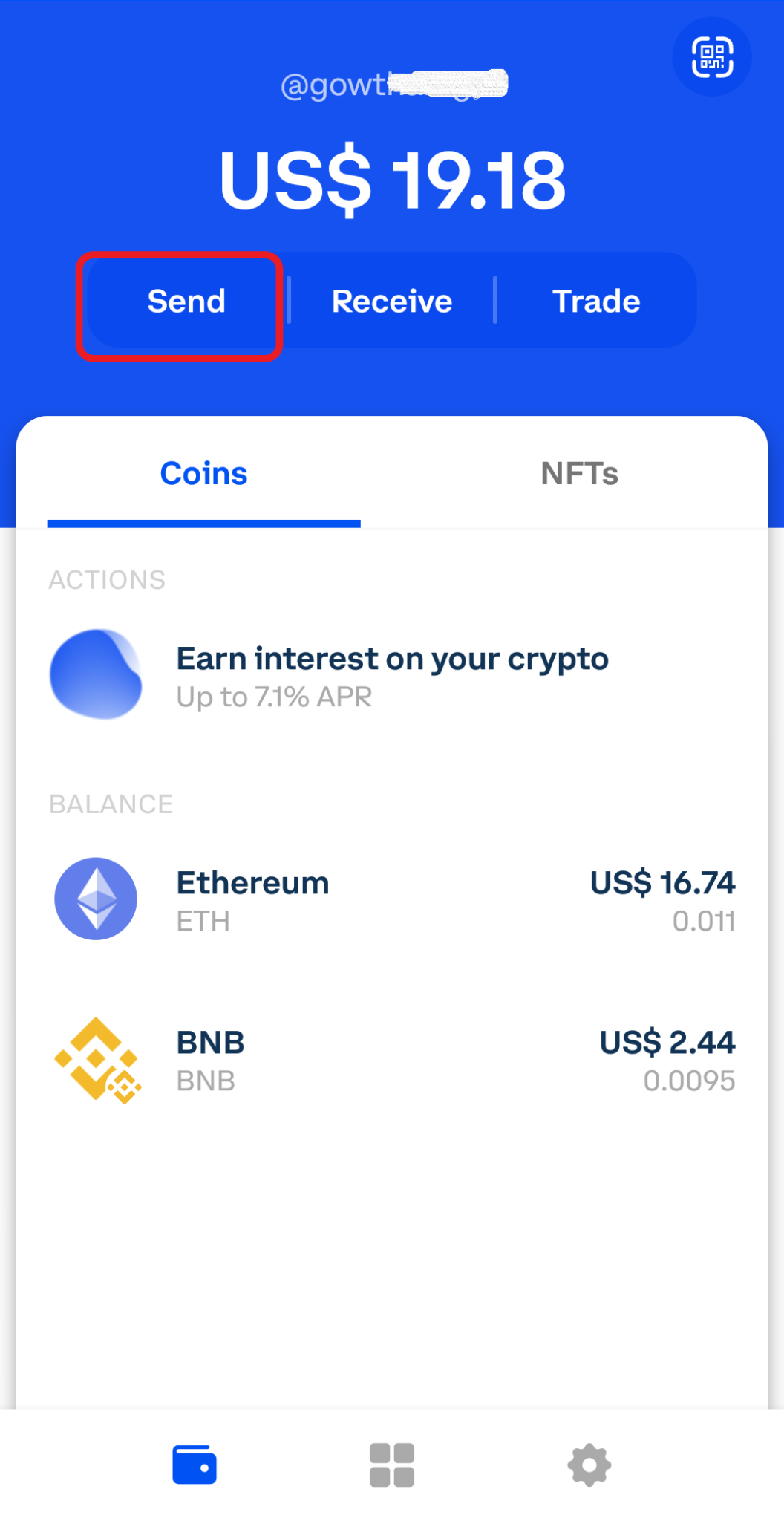 binance to coinbase wallet