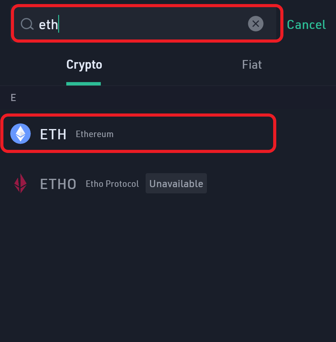how to transfer ethereum from crypto.com to trust wallet