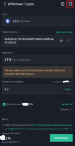transfer ethereum from kucoin to metamask