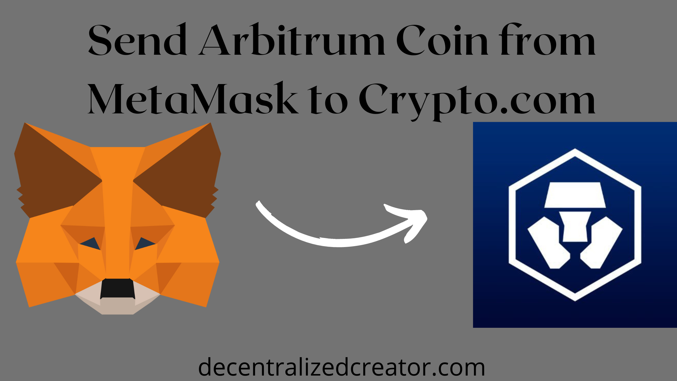 Arbiturm from MetaMask to Crypto.com