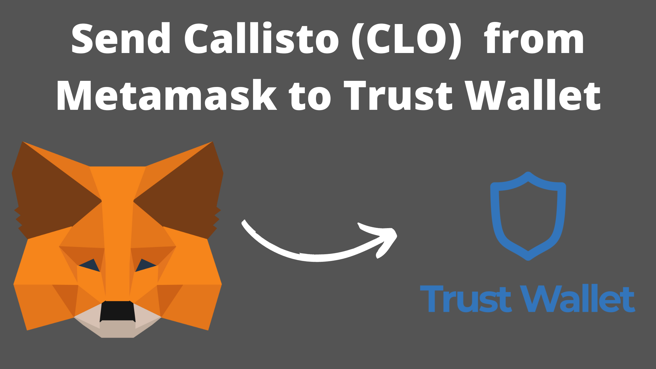 Send CLO from MetaMask to TrustWallet