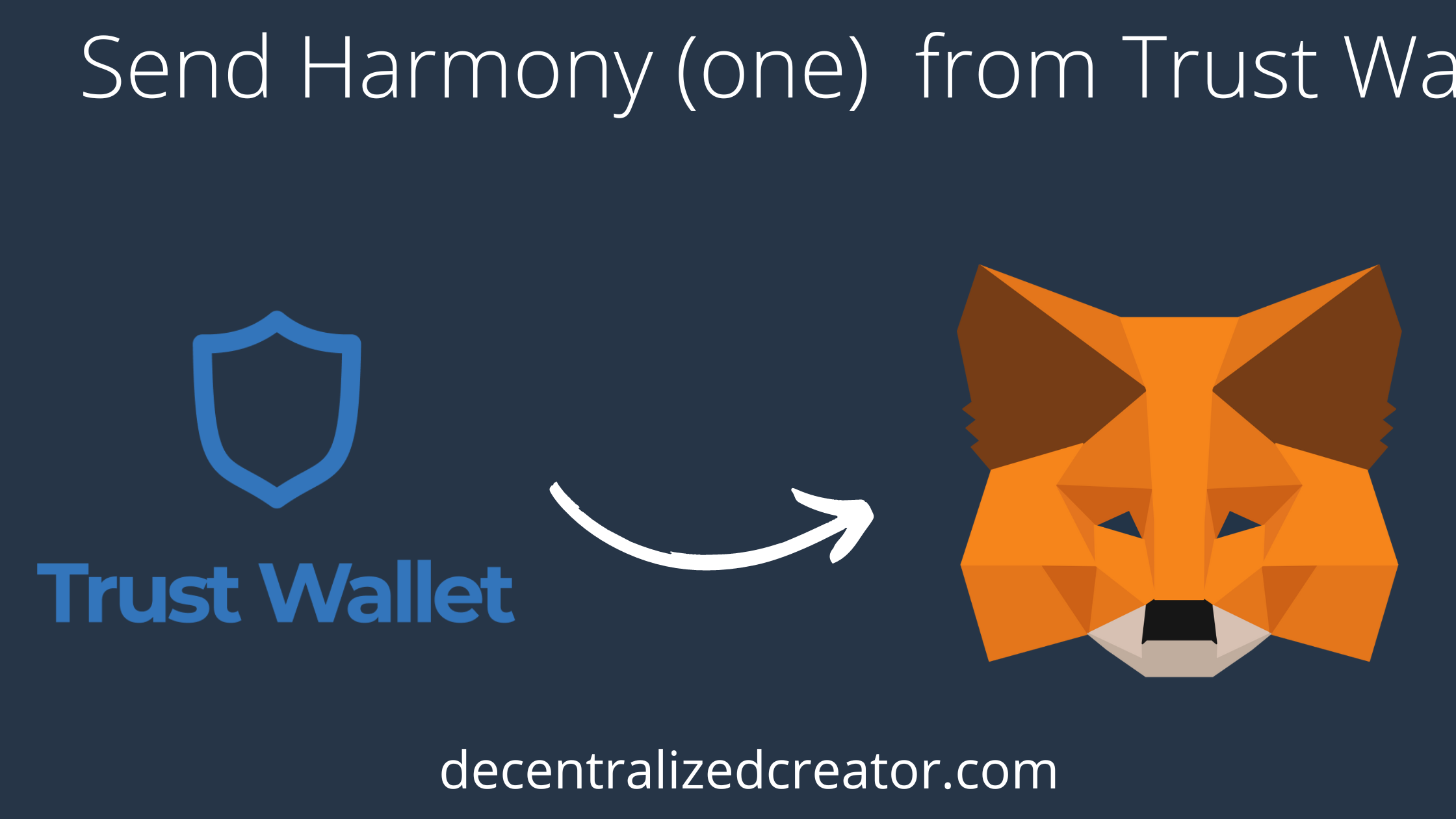 Harmony from Trust Wallet to MetaMask