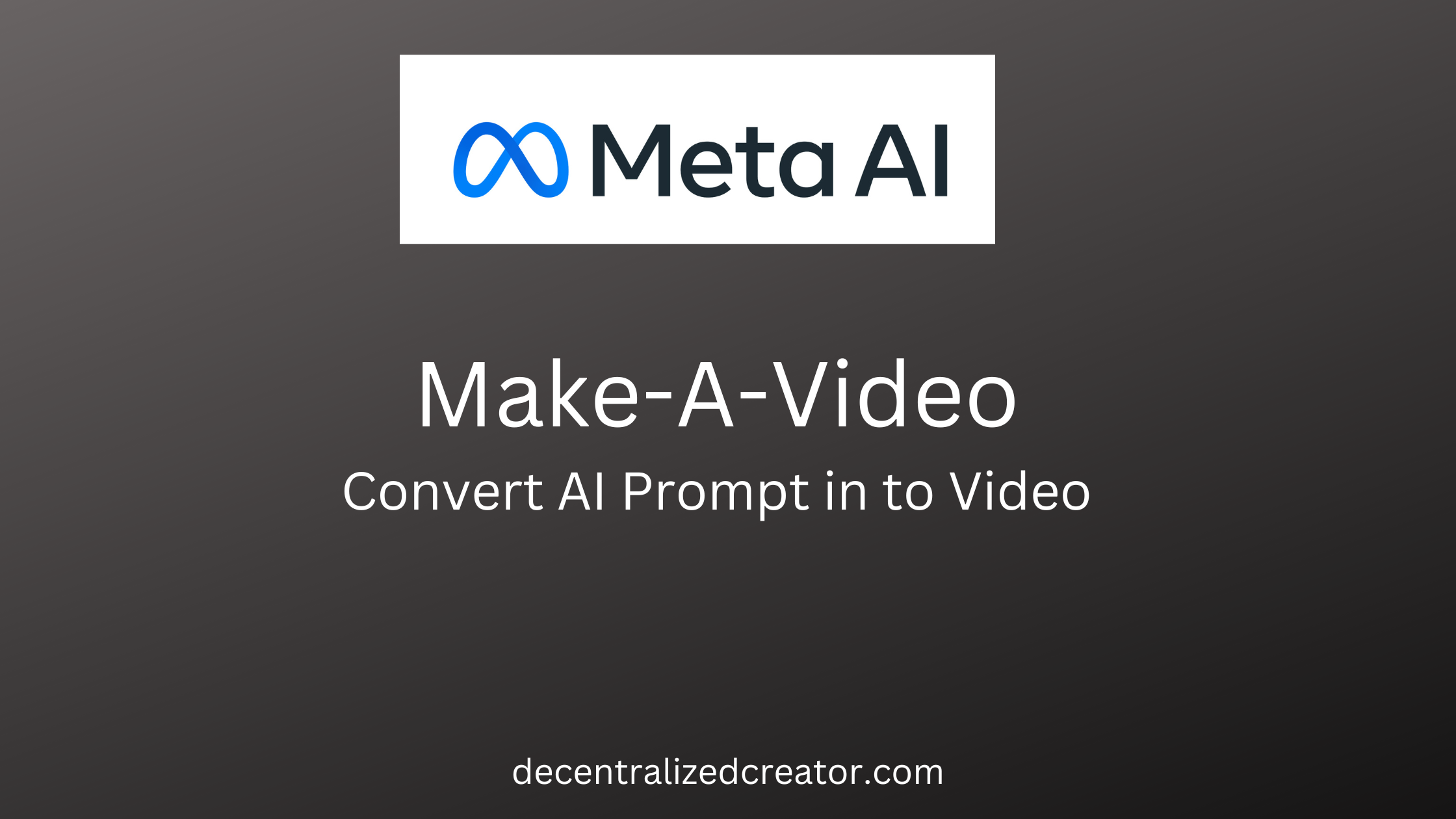 Meta Make a Video