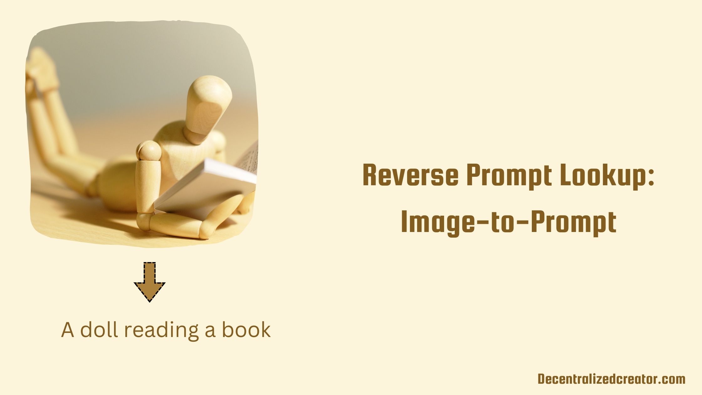 Reverse Prompt Lookup: Image-to-Prompt