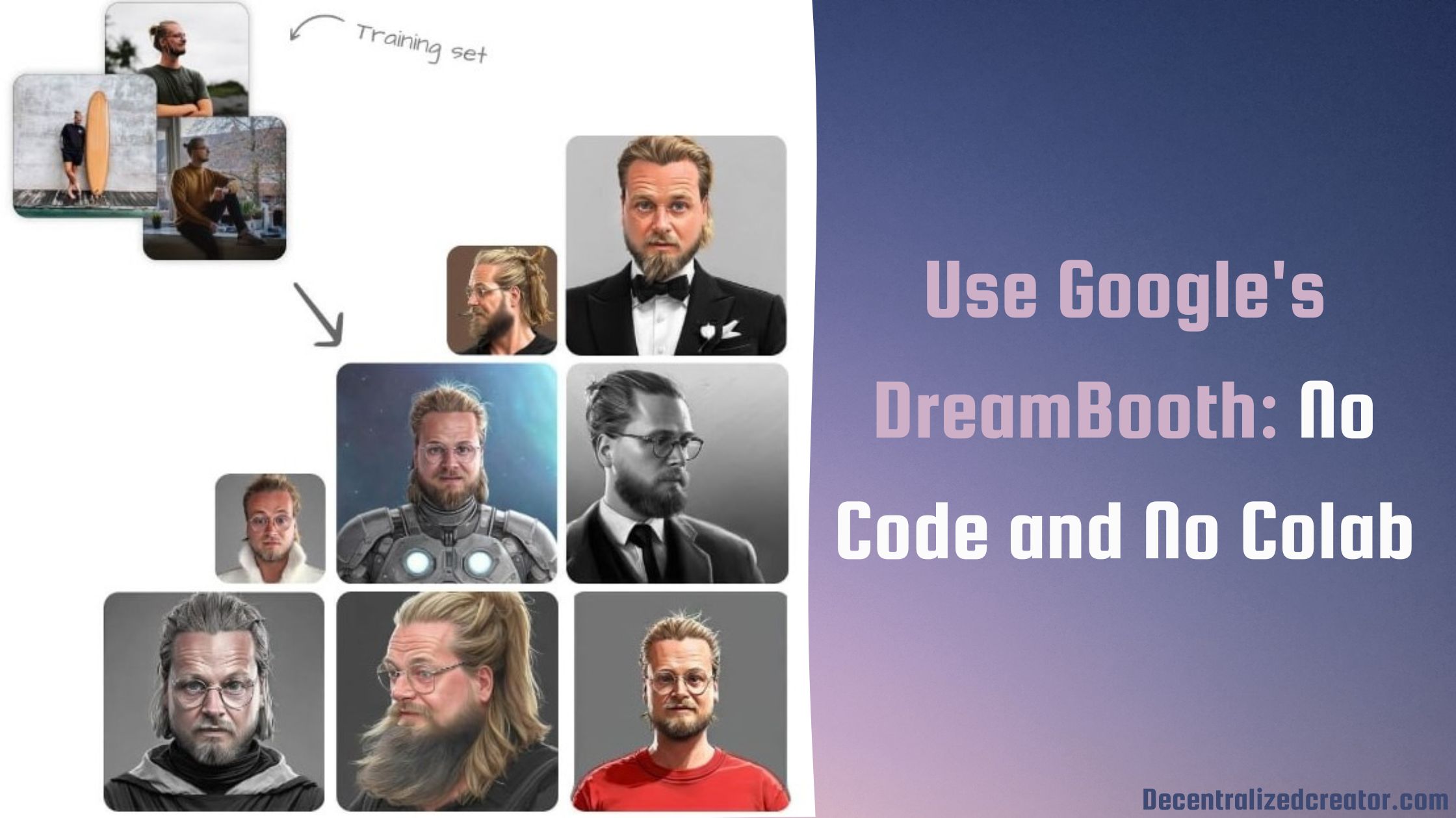 Use Google's DreamBooth: No Code and No Colab