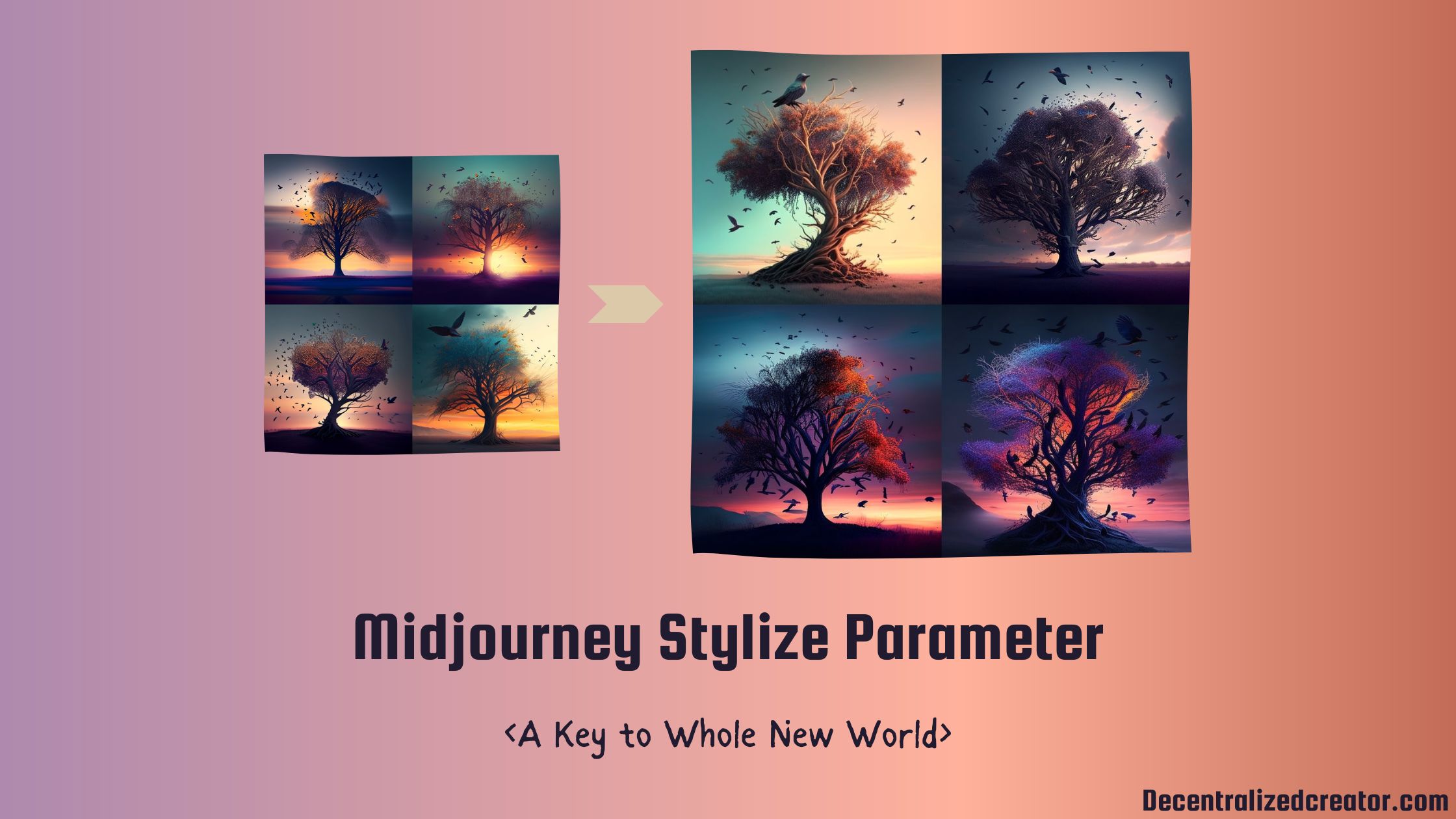 Midjourney Stylize Parameter: A Key to Whole New World