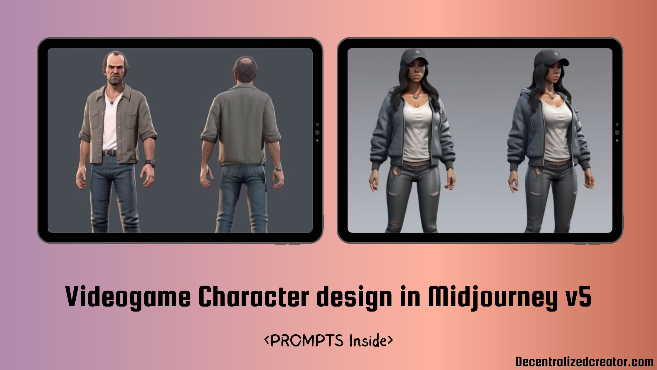 Create GTA, PUBG, and Other Game Characters in Midjourney