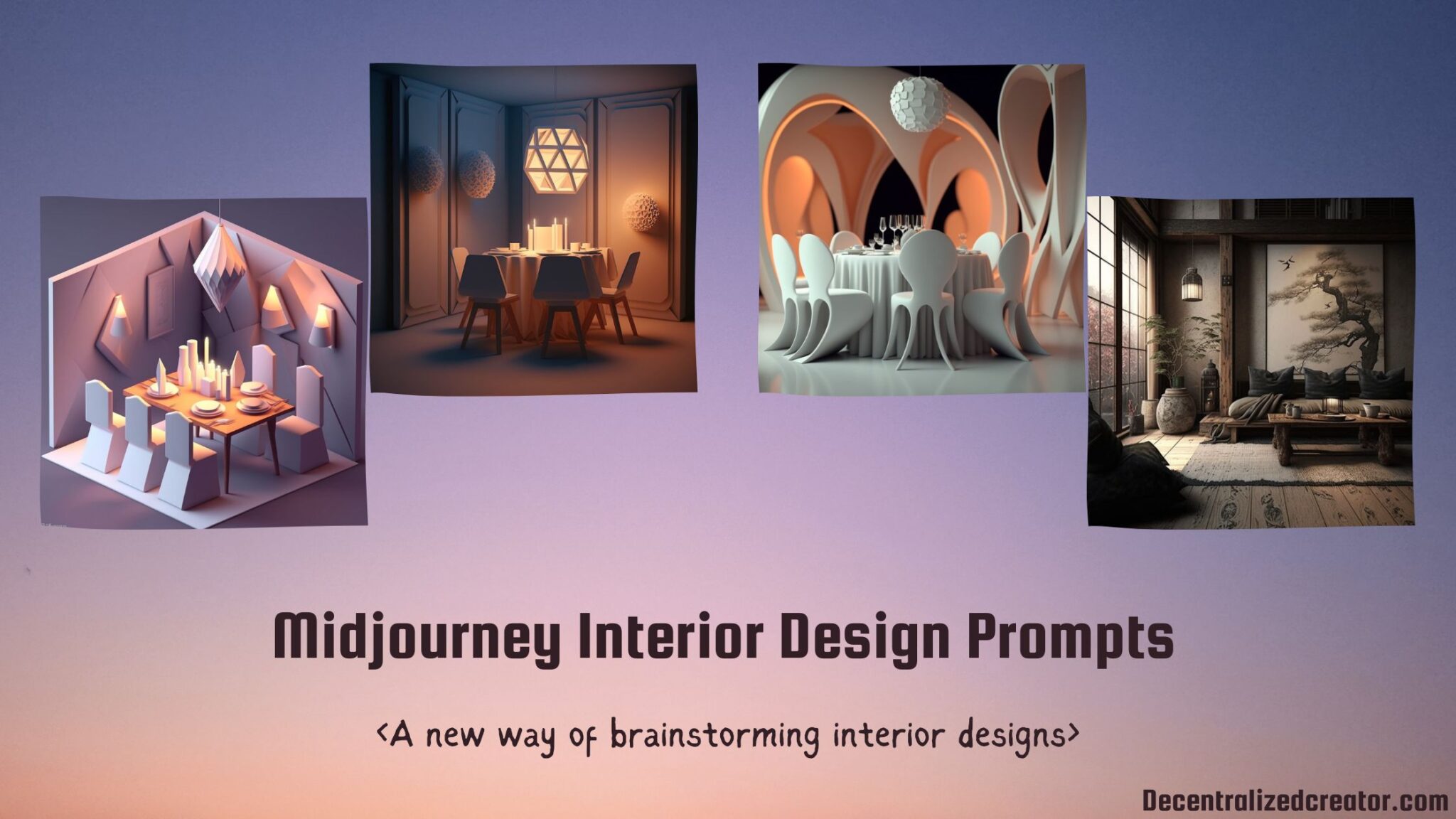 Midjourney Interior Design Prompts - DC